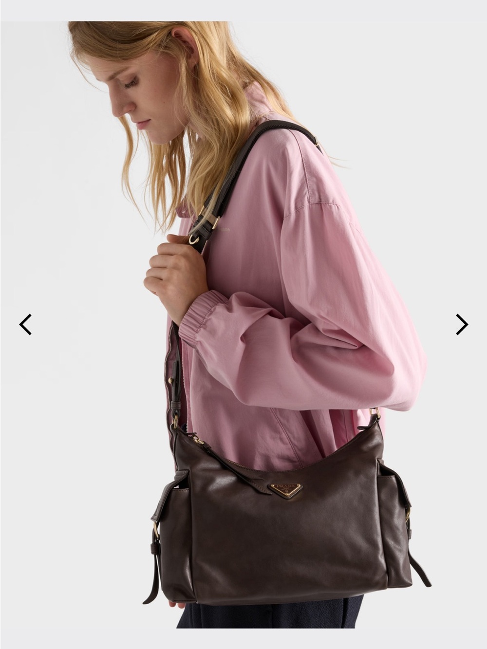 Prada Explore Large Napa Leather Bag- 100% Authentic - Picture 3 of 16